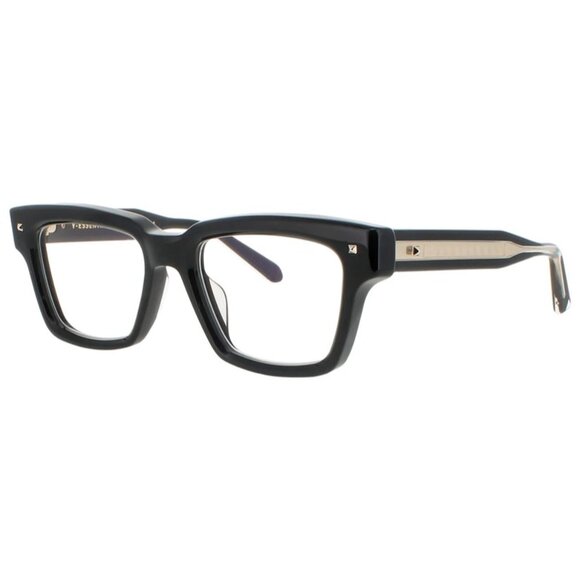 NEW VALENTINO EYEGLASSES ESSENTIAL-I VLX-121A SQUARE UNISEX BLACK EYEWEAR - Picture 1 of 3